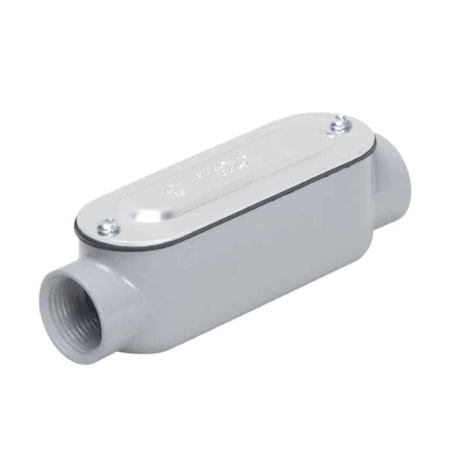 Condulet Serie 3 De Aluminio Libre De Cobre Forma C 33 De 1 Tapa De